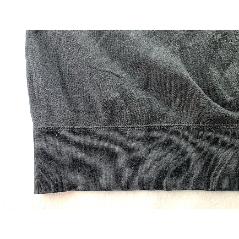 Nike Club Fleece Crewneck Sweatshirt Black Size Large - Picture 7 of 10